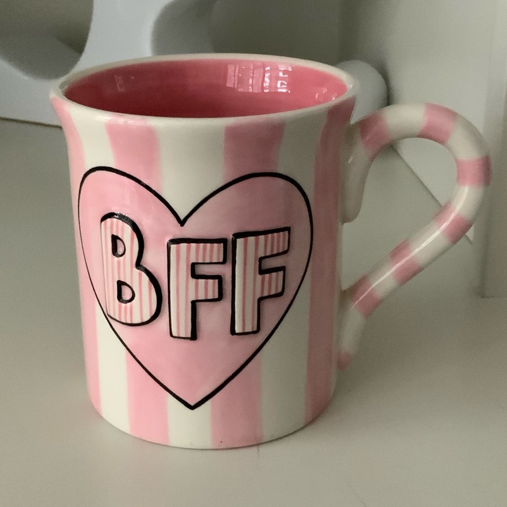 Y2K Early 2000’S Vintage OUR NAME IS MUD Best Friends Forever Ceramic Mug NEW